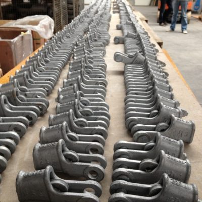 Warehouse with sockets