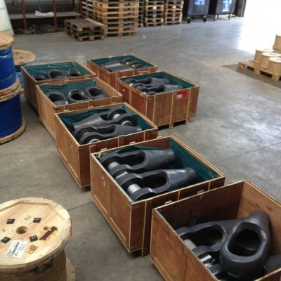 Boxes in the warehouse