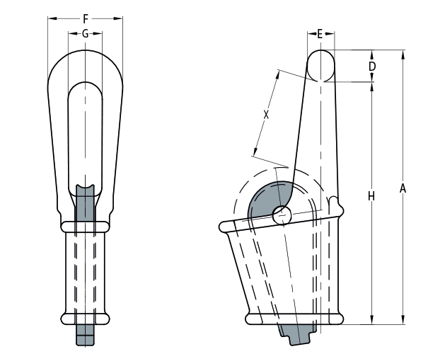 Closed wedge sockets technical